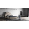 Upholstered Bed "Zeus Goccia"